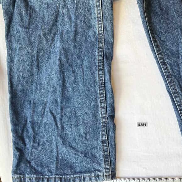 Riders Women Jeans size 16M Blue Mid Rise Straight Leg - Picture 6 of 11